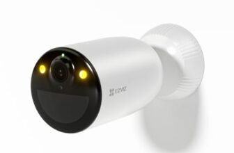 EZVIZ CB3 Telecamera Wi-Fi a batteria da esterno, Visione notturna a colori, 120 Giorni di durata della batteria, Design impermebile 100% senza fili, Rilevamento intelligente di Persone
