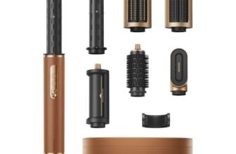 DREAME AirStyle Pro,Multi-Styler 7 in 1,Asciugatura Rapida,2 Cilindri Arricciacapelli,Capelli Volumizzanti,Spazzola Lisciante,Riduzione dell’effetto Crespo,Styling a Flusso d’aria,2026 Nuova Versione