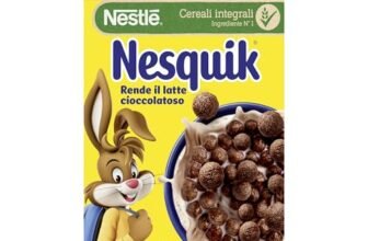 NESQUIK Palline con Cereali Integrali al Cacao 375g