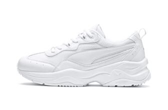 PUMA Cilia, Scarpe da Ginnastica Donna, Puma White Gray Violet Puma Silver, 39 EU