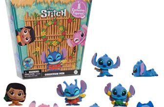 Disney Doorables Stitch Collection Peek, 8 pezzi, personaggi collezionabili alti circa 3,8 cm, giocattoli per bambini dai 5 anni in su di Just Play
