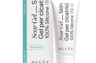 REVÉE Scar Gel 20g Crema Cicatrici Chirurgiche – 100% Silicone, Topico per Cicatrici, Crema Cicatrizzante Ferite, Gel