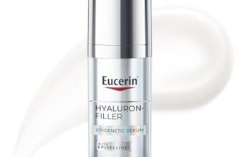 Eucerin Hyaluron-Filler Epigenetic Serum 30 ml, Siero viso antirughe che corregge visibilmente i 10 segni dell’età della pelle, Siero viso Acido Ialuronico ed Epicelline per un effetto lifting