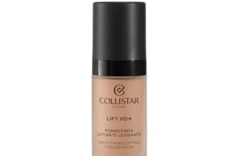 Collistar Lift HD+ Fondotinta Liftante Levigante SPF15, Effetto Lifting Immediato, Finish Satinato Luminoso, Coprenza Media Modulabile, Water Resistant, No Transfer, n. 4R, 30 ml