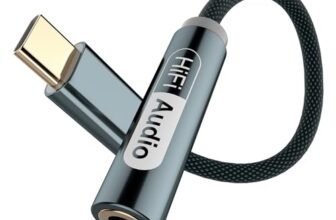 YISH Adattatore USB C Jack 3.5mm：Adattatore Cuffie USB Type C a Jack 3.5mm Compatibile con iPhone 17/16Pro/15 Pro Max/15 Plus Samsung Galaxy S25/S24/S23 Xiaomi 9/8 iPad Pro Google Pixel 8/7