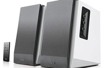 EDIFIER ALTAVOCES ACTIVOS STUDIO R1700BT 2.0 BLANCO/PLATEADO BLUETOOTH