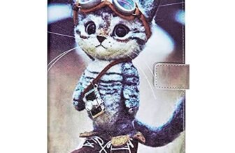 Rostsant Custodia Samsung Tab A6 Cover a libro Pelle PU & TPU Case Portafoglio Slot per Schede Custodia Tablet per Samsung Galaxy Tab A 2016 10.1 Pollici SM-T580/SM-T585 – Avventura Cat.