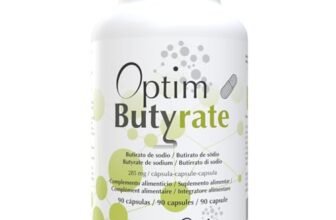 OPTIM Butyrate Acido Butirrico Integratore Butirrato di Sodio Microincapsulato a Rilascio Prolungato 90 Capsule per Colon e Transito Intestinale Altamente Dosato Vegano – Alta qualità