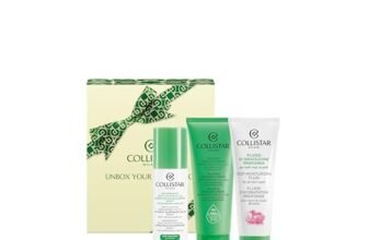 Collistar Cofanetto Regalo Corpo, Deodorante 100 ml + Fluido Idratazione Profonda 100 ml + Talasso Doccia-Crema 100 ml, Idratazione Profonda, Formato Viaggio