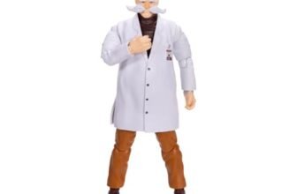 Sonic 3 Movie Gerald Robotnik Action Figure 13 cm – Sonic Action Figure Articolata Wave 3