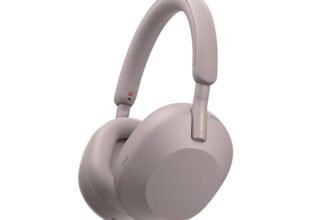 Sony WH-1000XM5 Custodia rigida | Cuffie Premium Noise Cancelling Wireless Bluetooth, chiamate nitide, audio hi res, fino a 30 ore di autonomia, compatibili con iOS e Android – Smoky pink