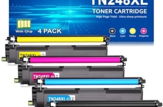 TN248 TN248XL Toner Compatibili per Brother TN248 TN-248CMYK Brother MFC-L3760CDW DCP-L3560CDW MFC-L3740CDWE HL-L3240CDW HL-L3220CWE DCP-L3520CDWE MFC-L8390CDW MFC-L8340CDW TN-248XL 248 TN-248VAL