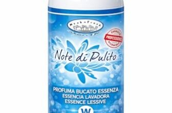 Essenza Bucato Note di Pulito Lavaggio ad Acqua Elimina Cattivi Odori Alta Concentrazione Home Professional Igiensoft
