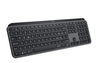Logitech MX Keys S,Tastiera Wireless,Profilo Basso,Digitazione Precisa,Tasti Programmabili,Retroilluminazione,Bluetooth,USB C Ricaricabile,per PC Windows, Linux, Chrome, Mac, Italiano QWERTY – Grigio