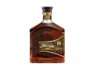 Flor de Caña 18 – Rum Scuro, Senza Zuccheri Aggiunti, Bottiglia da 700 ml