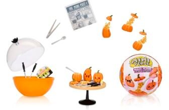 MGA’s Miniverse Make It Mini Halloween 2025 – Mini Oggetti da Collezione, Confezione Misteriosa, Spaventoso, Halloween, Fai-da-te, Artigianato, Gioco di Resina, Cibo Replica, Non commestibile – Età 8+