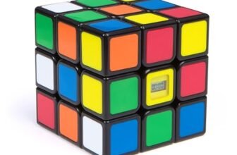 Rubik’s Cubo Timer, Cubo 3×3 con Cronometro, Batti il Tuo Record, Antistress e Rompicapo per Adulti e Bambini dagli 8 Anni in Su