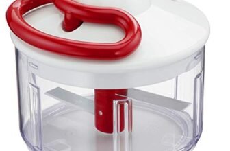 Lagostina Pronto in 5 Secondi Tritatutto manuale, 500 ml, Plastica e Acciaio