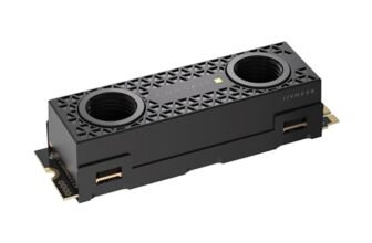 Corsair MP700 PRO SE Hydro X Series 2 TB M.2 PCIe Gen5 x4 NVMe 2.0 SSD – M.2 2280 – Fino a 14,000MB/sec Sequential Read – TLC NAND ad Alta Densità – Waterblock Pre-Installato – Nero