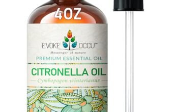 EVOKE OCCU Citronella Essential Oil 118ml, 100% Pure Undiluted for Aromatherapy Diffuser for Home