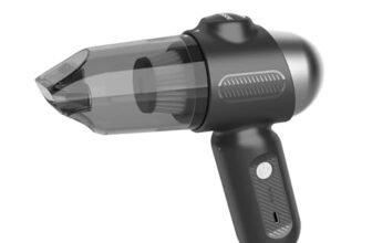 EBOSSOM Aspirapolvere Portatile Senza Fili, 12KPA Aspirabriciole Potente,4 in 1 Mini Aspirapolvere Auto Senza Fili,USB-C Ricaricabile Aspirapolvere Piccolo per Auto,Ufficio,Pulizia Cas(Nero,12KPA)