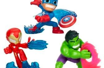 Hasbro Marvel Avengers, Confezione Multipla Mighty-Verse Collection Serie 1, Giocattoli di Supereroi (6 cm)