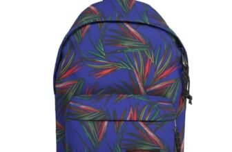 EASTPAK ORBIT XS Zaino, 33.5 x 23 x 15 cm, 10 L, Brize Palm Navy, Blu
