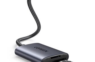 UGREEN USB C Lettore Schede SD TF Adattatore Micro SD OTG Card Reader in Allumino Compatibile con iPhone 17 Pro Max Air iPad Pro 2024 MacBook Pro Air Galaxy S25 Xiaomi 15 Mate70 P70