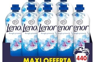 Lenor Ammorbidente Lavatrice Concentrato 440 Lavaggi (8X55), Risveglio Primaverile, Lenzuola Che Profumano Di Pulito Fino A 1 Settimana