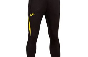 Joma Pantalone Lungo Uomo Championship VII Nero Giallo