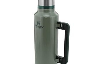 Stanley 1913 Classic Legendary Thermos 1.9L – Mantiene La Temperatura 45 Ore (Caldo/Freddo) – Borraccia Termica – Senza BPA – Acciaio Inox – Termos – Hammertone Green