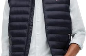 Tommy Hilfiger Gilet da uomo, Blu (Desert Sky), XXL