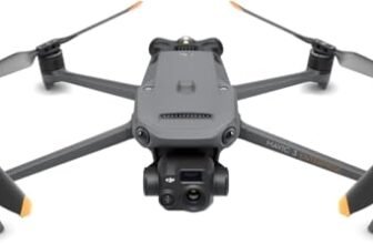DJI Combo Mavic 3T Worry-Free Base – Drone con termocamera 640×512, fotocamera grandangolare con CMOS da 1/2, autonomia di 39 min, posizionamento a livello centimetrico con RTK e altoparlante, C2