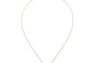 BOSS Jewelry Collana da Donna Collezione LIVE PRECIOUS in Oro Giallo Chiaro con Anelli Intrecciati e Cristalli – 1580755, NECKLACE, Gold