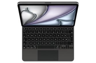 Apple Magic Keyboard per iPad Air 11″ (M3) – Norvegese – Nero