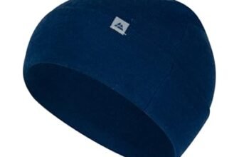 DANISH ENDURANCE Cappello Lana Merino, Berretto per Uomo e Donna, Beanie Sportivo, Navy, One Size