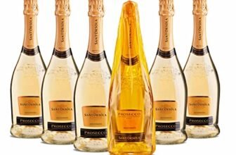 Sant’Orsola – Prosecco D.O.C. Millesimato Extra Dry, da Uva Glera, Gusto Fresco con Note Fruttate, 6×750 ml