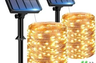 btfarm 2 Pacchi Luci Solari Esterno, 15+2M 150LED Catena Luminosa Esterno Solare, 8 Modalità Impermeabili Filo di Rame Led Lucine Esterno Energia Solare Decorative Per Giardino Albero Patio Natale
