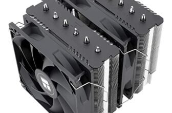 Thermalright Peerless Assassin 120 SE CPU Air Cooler, PA120 SE, 6 Tubi Di Calore Cpu Cooler, Doppia Ventola 120mm PWM, Coperchio Dissipatore in Alluminio, Per AMD AM4 AM5/Intel 1700/1150/1151/1200