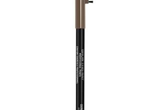 Rimmel London Matita Sopracciglia Professionale Brow This Way, Matita a Lunga Durata, Riempie e Definisce le Sopracciglia, 005 Ash Brown, 1.4 g