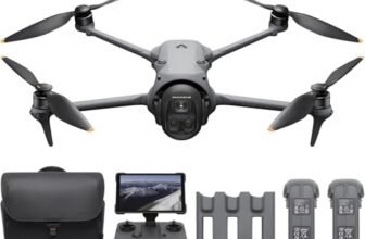 DJI Mavic 4 Pro Combo Creator 512 GB con DJI RC Pro 2, drone con tripla fotocamera dotato di fotocamera Hasselblad da 100 MP con CMOS 4/3, volo fino a 51 minuti, tre batterie, hub di ricarica e altro