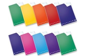 Pigna,Quaderno Maxi MONOCROMO QI,utili per disgrafia dislessia disortografia discaculia,QR,quadretto 5mm e righe,confezione 10