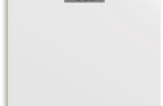 Rowenta Premiss Bilancia Pesapersone Digitale in Vetro Temperato, 30×30 cm, Max 150kg, Ultrasottile, Graduazione di Precisione Ogni 100g, Funzioni Intelligenti, Ampio Display,Bianco, BS1401