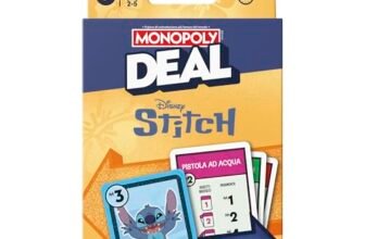 Gioco di carte Monopoly Deal: Disney Stitch Edition – Versione italiana