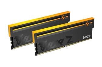 Lexar THOR Z Series RGB RAM DDR5 32GB Kit (2x16GB) 6000 MHz CL36, Memoria Desktop PC UDIMM DRAM 288-Pin, Memoria Computer da gioco DDR5 ad alte Prestazioni Supporto Intel XMP 3.0/AMD EXPO, 1.4V