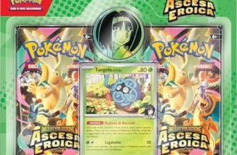 Pokémon: collezione Erika dell’espansione Megaevoluzione – Ascesa Eroica del GCC Pokémon (una carta promozionale olografica, una moneta e due buste di espansione), Edizione in Italiano
