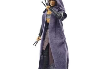 Star Wars Hasbro The Black Series, Mae (assassina), action figure collezionabile per adulti ispirata alla serie The Acolyte, da 15 cm