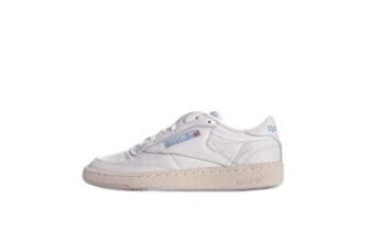 Reebok Club C 85 Vintage, Sneaker Unisex – Adulto, Chalk Alabas Essblu, 36 EU