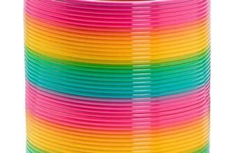 Out of the blue Giocattolo per Bambini/Spirale Arcobaleno/Materiale : Plastica ad Alta Resistenza/Dimensioni : 10 x 10 cm