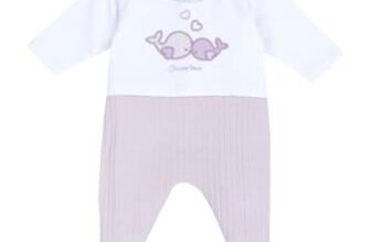 Chicco, Tutina Neonata, Tutina in Morbido e Leggero Tessuto, con Comoda Apertura sulla Schiena, Ideale per Primavera e Autunno, Designed in Italy, Abbigliamento Neonata 0-24 Mesi